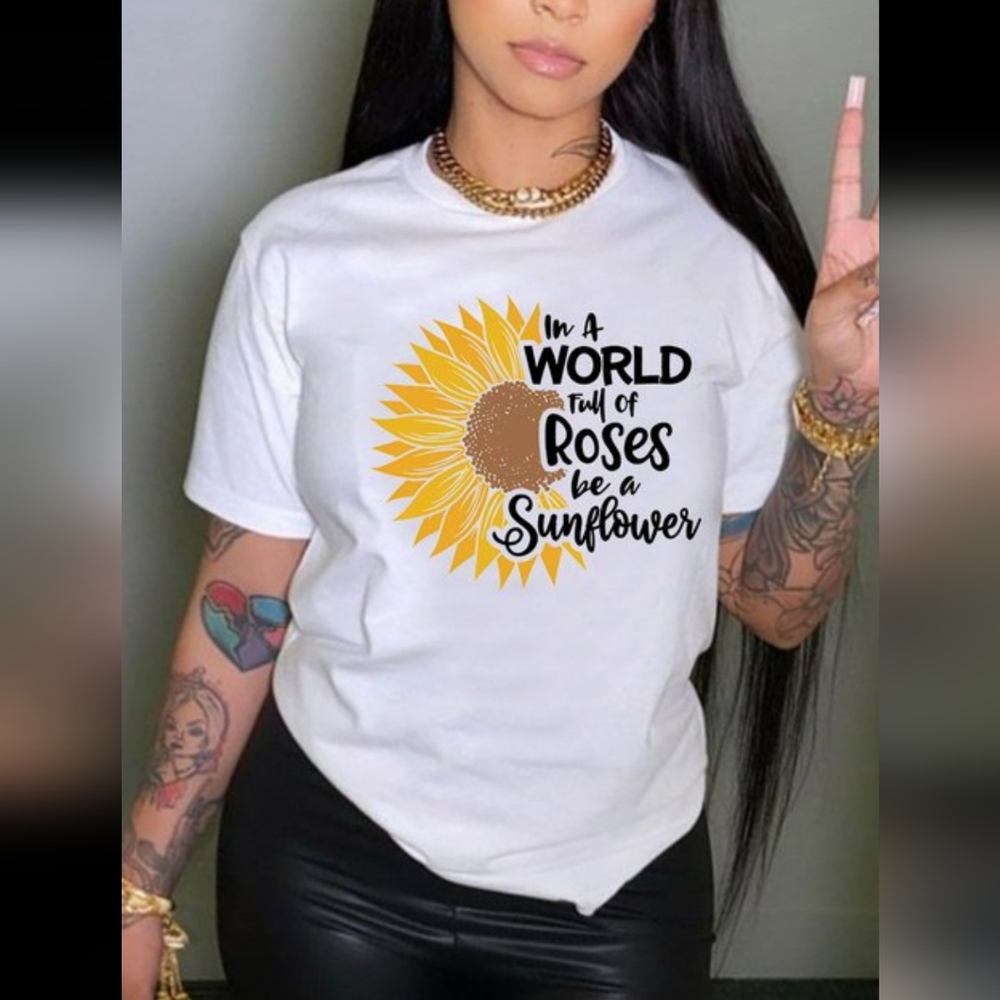 SUPER CUTE INSPIRATIONAL TEE - DARE TO BE DIFFERENT